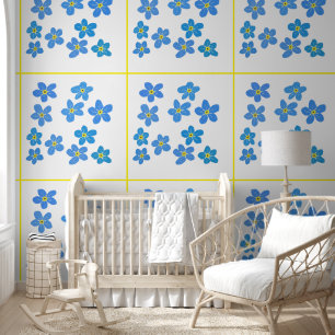 Pintado Papel de escritorio de las flores nómadas