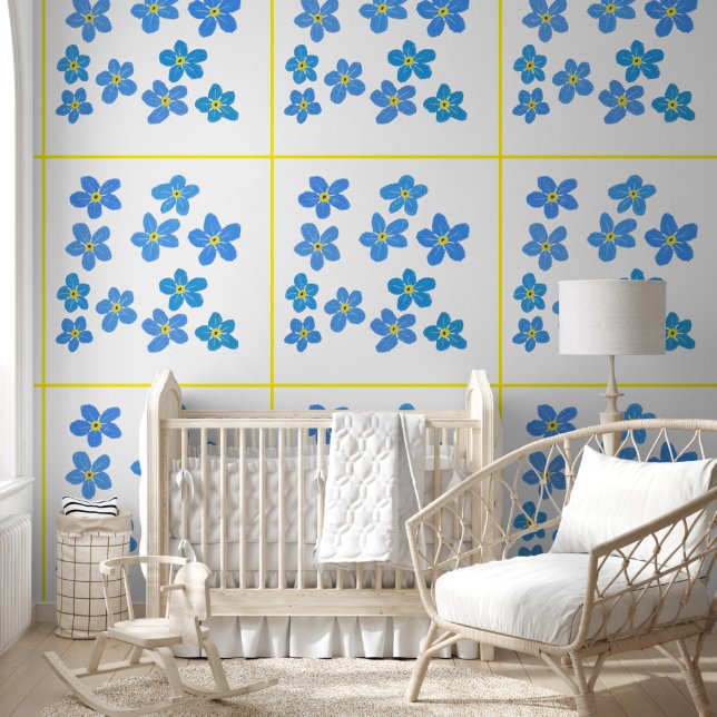 Pintado Papel de escritorio de las flores nómadas (Niños)