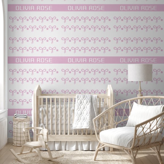 Pintado Papel de escritorio de nombre de bebé de arcos ros (Niños)