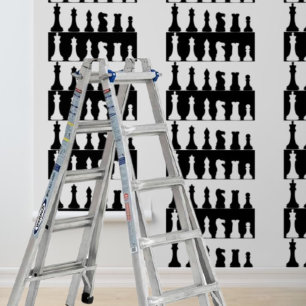 Pintado Papel de escritorio de pela y palo piezas de ajedr