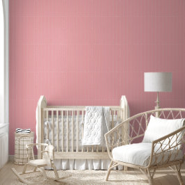 Pintado Papel de escritorio de rayas blancas rosadas de co