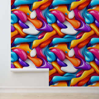 Pintado Papel de escritorio de resumen loco