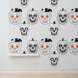 Pintado Papel de escritorio de Spooky Halloween