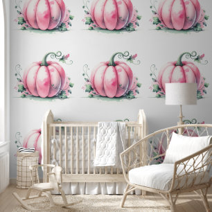 Pintado Papel de escritorio del patrón de calabaza rosa