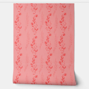Pintado Papel de escritorio inspirado en la tela roja