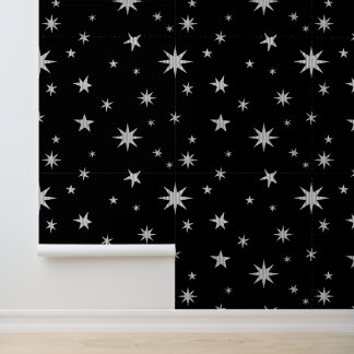 Pintado Papel de escritorio negro y plateado - Fondo de es