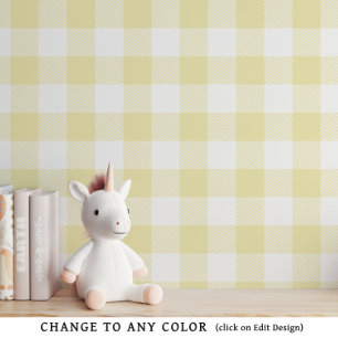 Pintado Papel de escritorio para bebé neutral amarillo Gin