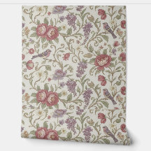 Papel de escritorio Peel and Stick - Aves florales