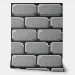 Pintado Papel de escritorio Pixel-Art "STONEBRICKS" Var01A