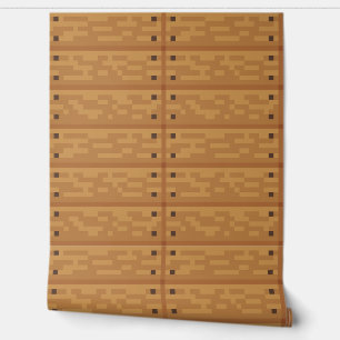 Pintado Papel de escritorio Pixel-Art "WOODPLANKS" Var02 d