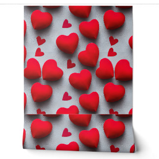 Pintado Papel de fondo de El día de San Valentín romántico