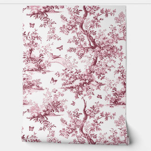 Pintado Papel de fondo de escritorio francés de cerezo vin