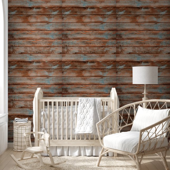Pintado Papel de fondo de escritorio Madera verde (Niños)