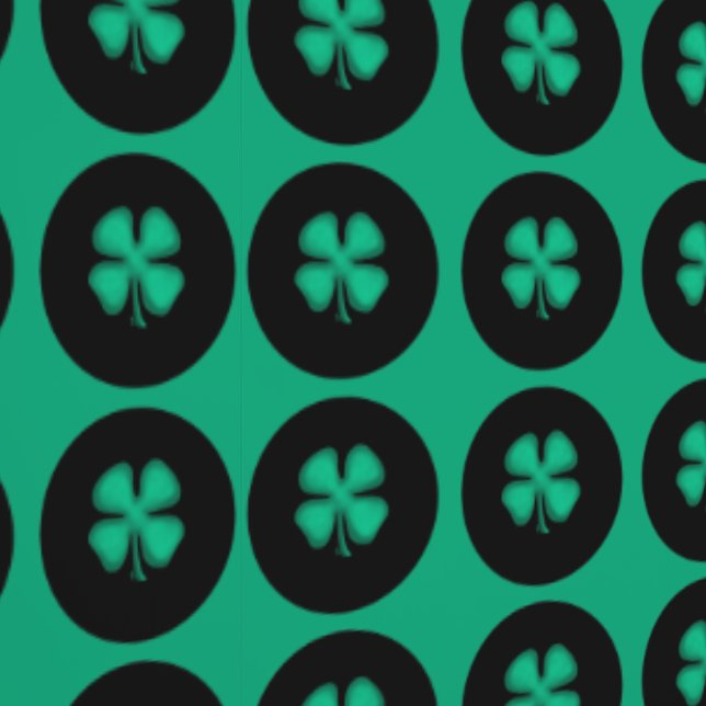 Pintado Papel de fondo de vinilo liso del círculo irlandés (Costura)