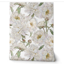 Papel de fondo floral romántico y elegante