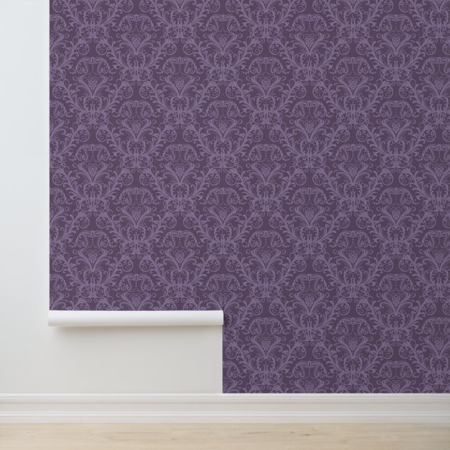 Pintado Papel de fondo morado de lujo (Solicitud)