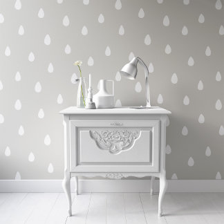Pintado Papel de fondo verde para guarderías del patrón de