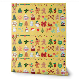 Pintado Papel de fondo vibrante para navidades