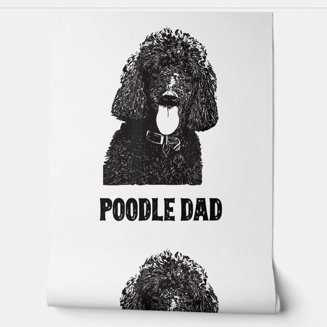 Pintado Papel de perro fiambre para hombres (Desenrollar)