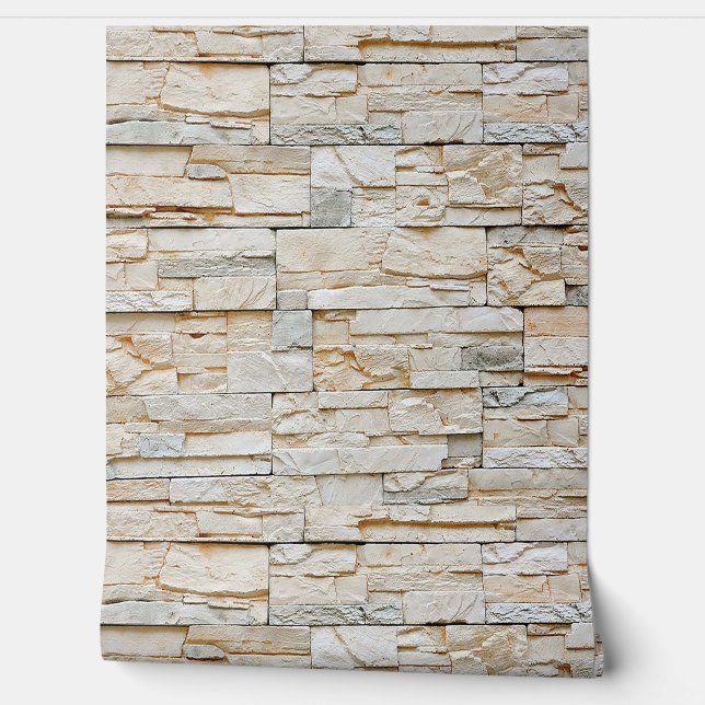 Pintado Papel de piedra natural 2 (Desenrollar)