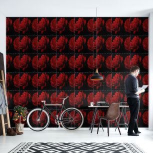 Pintado Papel mural con carácter