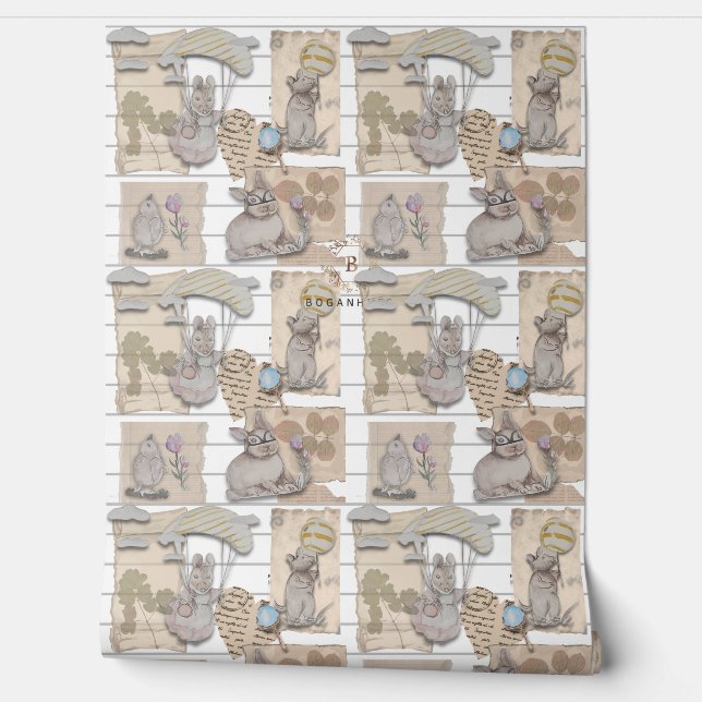 Pintado Papel mural de Dreamscape kidroom (Desenrollar)