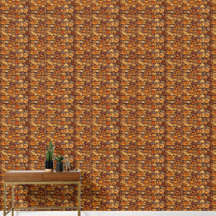 Pintado Papel mural de ladrillo vintage