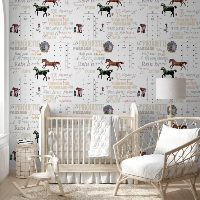 Pintado papel tapiz con temática de vestimenta (Niños)
