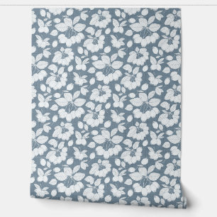 Pintado Papel tapiz de la bifurcación monocromática