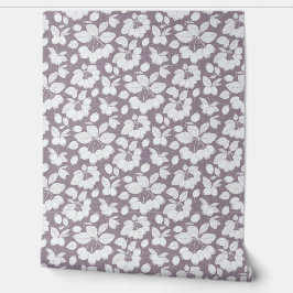 Pintado Papel tapiz de la bifurcación monocromática