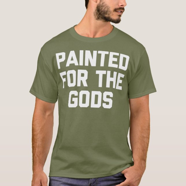 Pintado para la Camisa de los Dioses divertido dic (Anverso)
