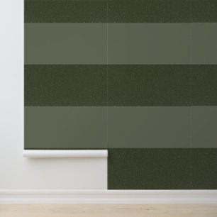 Pintado Personalizado de papel tapiz Tri-Band Moss Green P
