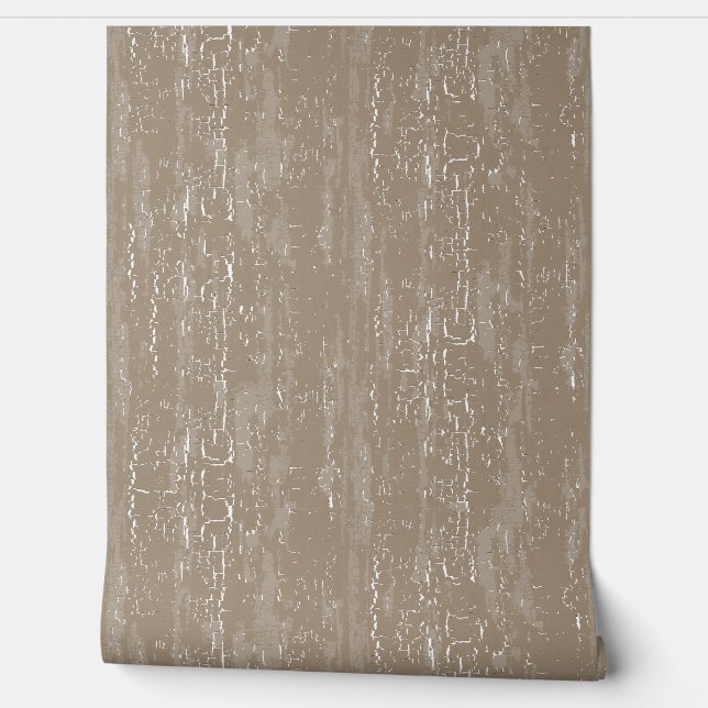Pintado Textura cruda Papel de escritorio beige (Desenrollar)