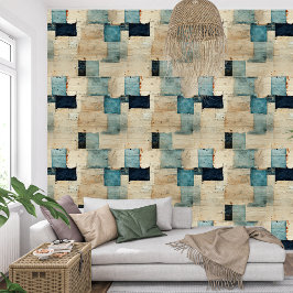 Pintado Textura de papel de color azul índigo de color azu