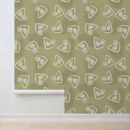 Pintado Un Papel De Fondo De Escritorio De Forma Triangula