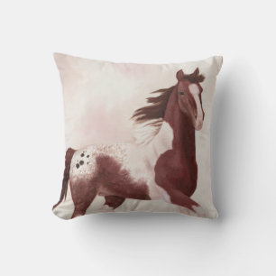 Pintaloosa almohada de caballos