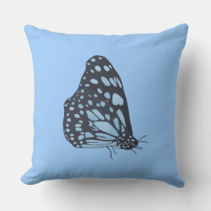 Pintando almohadas Personalizados de manchas azule