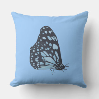 Pintando almohadas Personalizados de manchas azule