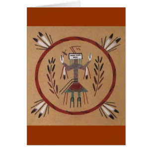 Pintando arena, tribu nativa estadounidense