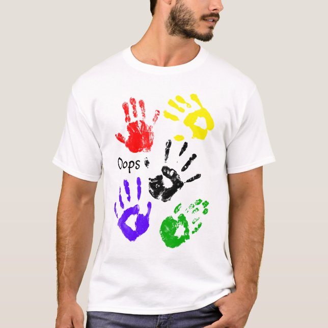 Pintando la camiseta de la artesanía (Anverso)