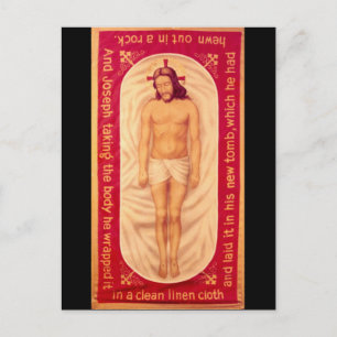 Pintando la postal de Cristo