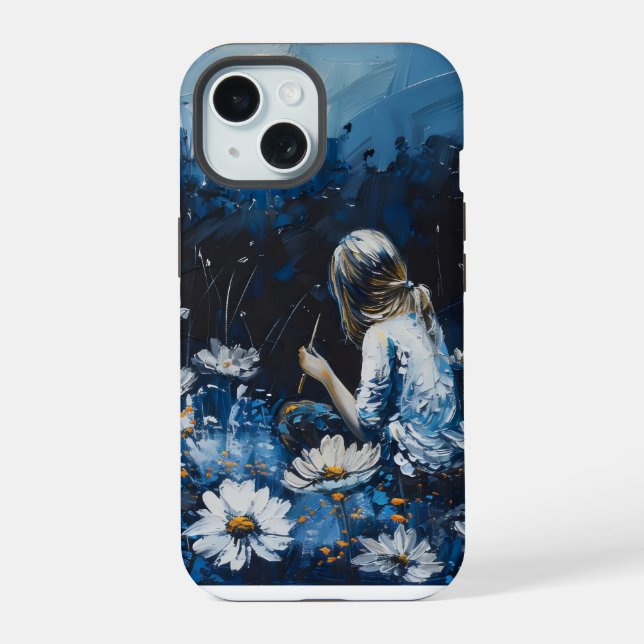 Pintando las flores de la noche (Reverso )