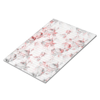 Pintando Los Rosas El Bloc De Notas Legal Rojo