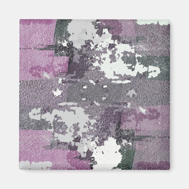 Pintando morado imanes de Ilustracion de arte mode (Frente)