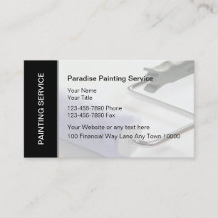 Pintando tarjetas de presentación