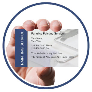 Pintando tarjetas de presentación