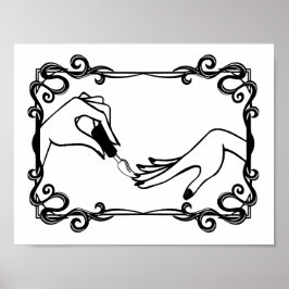 Pintar a Nail Polaco es un arte