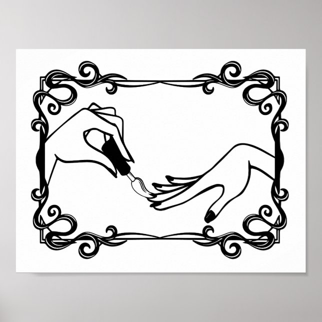 Pintar a Nail Polaco es un arte (Frente)