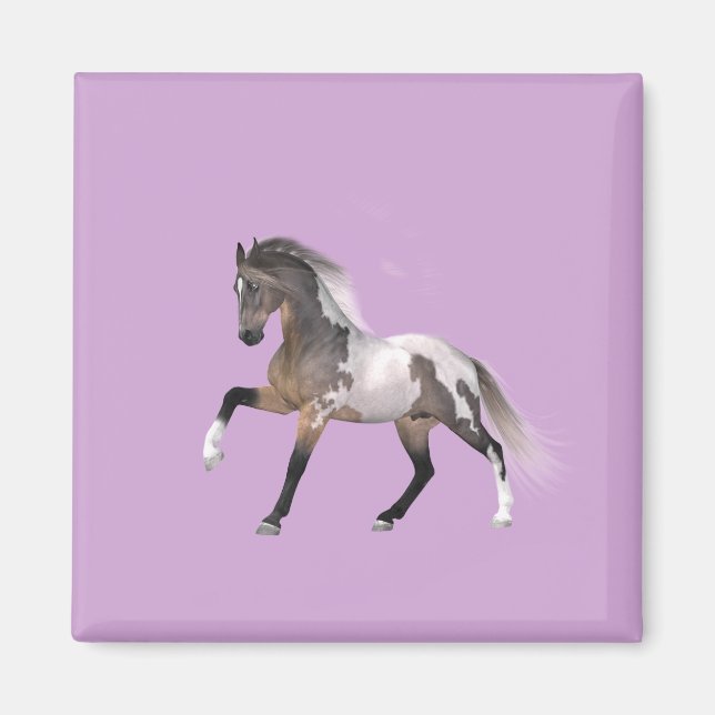 Pintar imán de carreras de caballos (Frente)