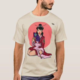 PINTAR LA Camiseta GEISHA